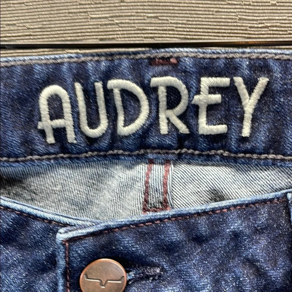 Audrey Classic Denim Flare Jeans - Picture 2 of 10